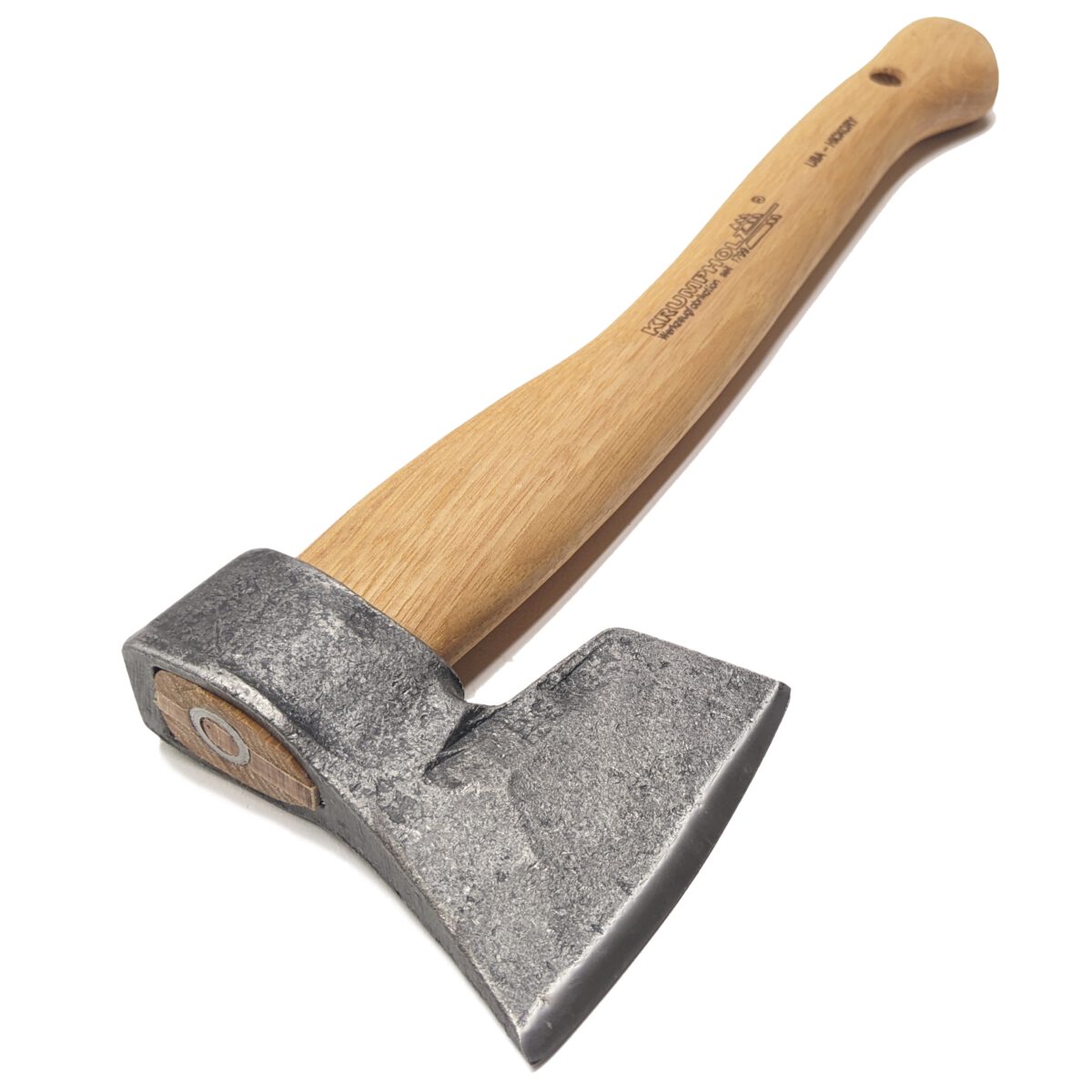 Forstbeil mit 36 cm Hickory-Kuhfuß-Stiel